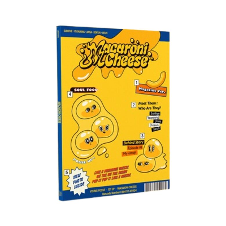 YOUNG POSSE - 1st EP [MACARONI CHEESE] (Magazine Ver.)